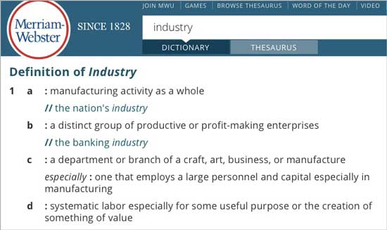 industry